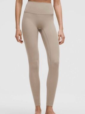 FINAL SALE NWT Lululemon Align No Line High-Rise Pant 28" Warm Ash Grey